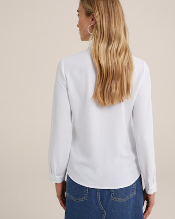 WE Fashion - Blusa en blanco