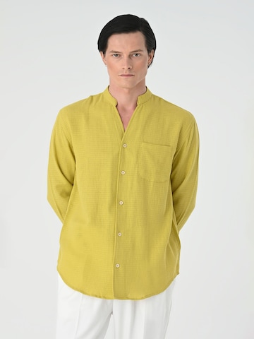 Regular fit Camicia di Antioch in giallo