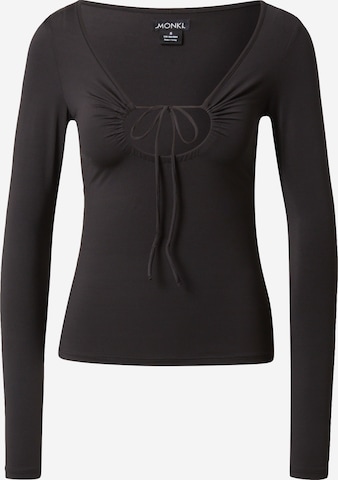 Monki Shirt in Black: front