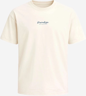 Neverless Shirt 'Paradise' in Beige: front