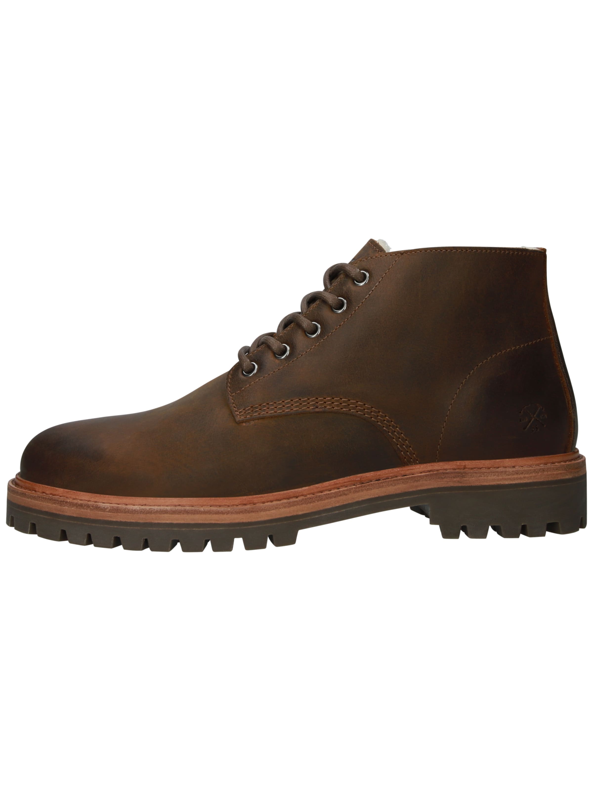 BLACKSTONE Schnürboots 'Gastown Fosca EG581' in Braun: Vorderseite