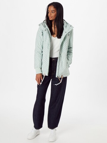 Ragwear Between-Season Jacket 'DANKA' in Green