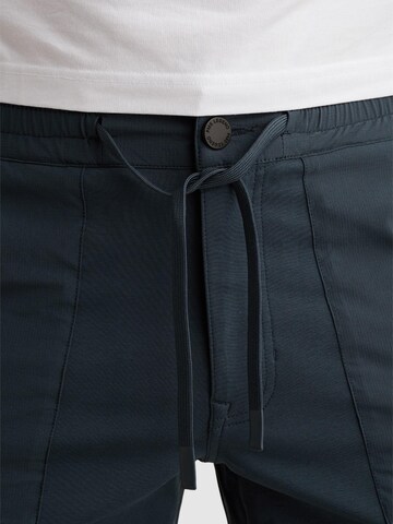PME Legend Loosefit Broek 'Airylon relaxed fit shorts' in Blauw