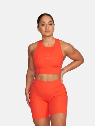 GOLD´S GYM APPAREL Sportsoverdel 'Laura' i rød: forside