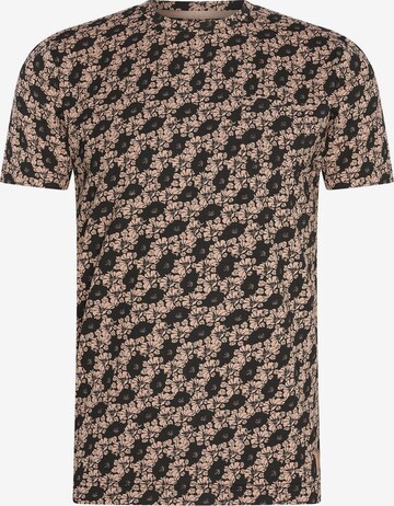 4funkyflavours T-Shirt 'Stroker Ace' in Beige: predná strana