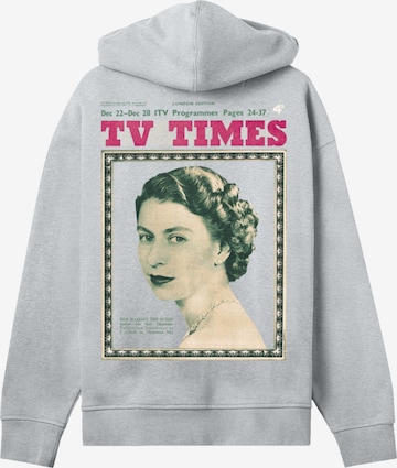 Sweat-shirt F4NT4STIC en gris : devant