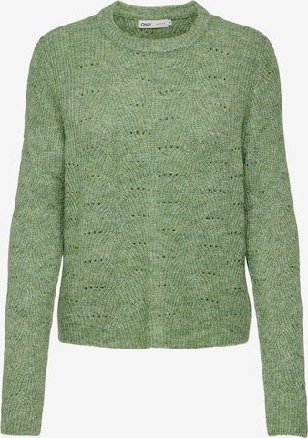 ONLY Свитер 'ONLLolli' в Зеленый: спереди
