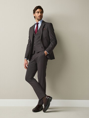 Next Slim fit Suit Jacket in Brown