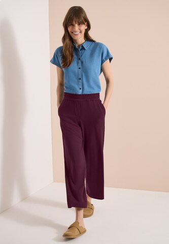 CECIL Loosefit Hose in Rot