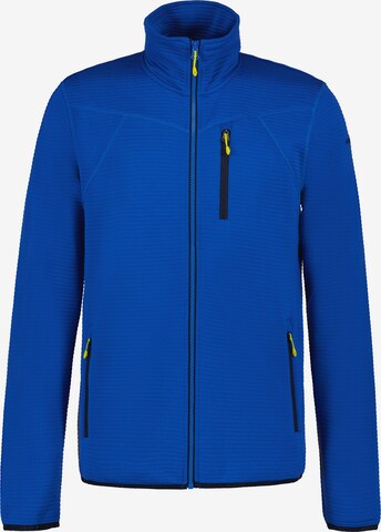 Veste en polaire fonctionnelle 'Berthold' ICEPEAK en bleu : devant