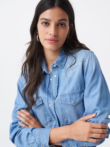 Salsa Jeans Bluse 'Fatima' in Blau