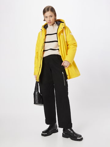 Lake View Between-season jacket 'Nadia' in Yellow