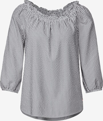 STREET ONE Blouse in Grey: front