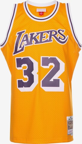 Mitchell & Ness Skjorte 'Los Angeles' i gul: forside