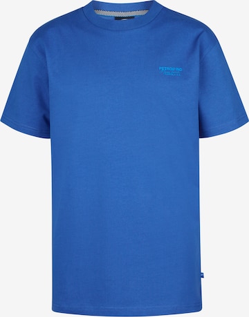 Petrol Industries Shirt 'Oceanpoint' in Blauw: voorkant