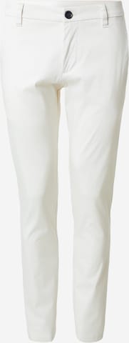 ARMANI EXCHANGE Úzky strih Chino nohavice - Béžová: predná strana