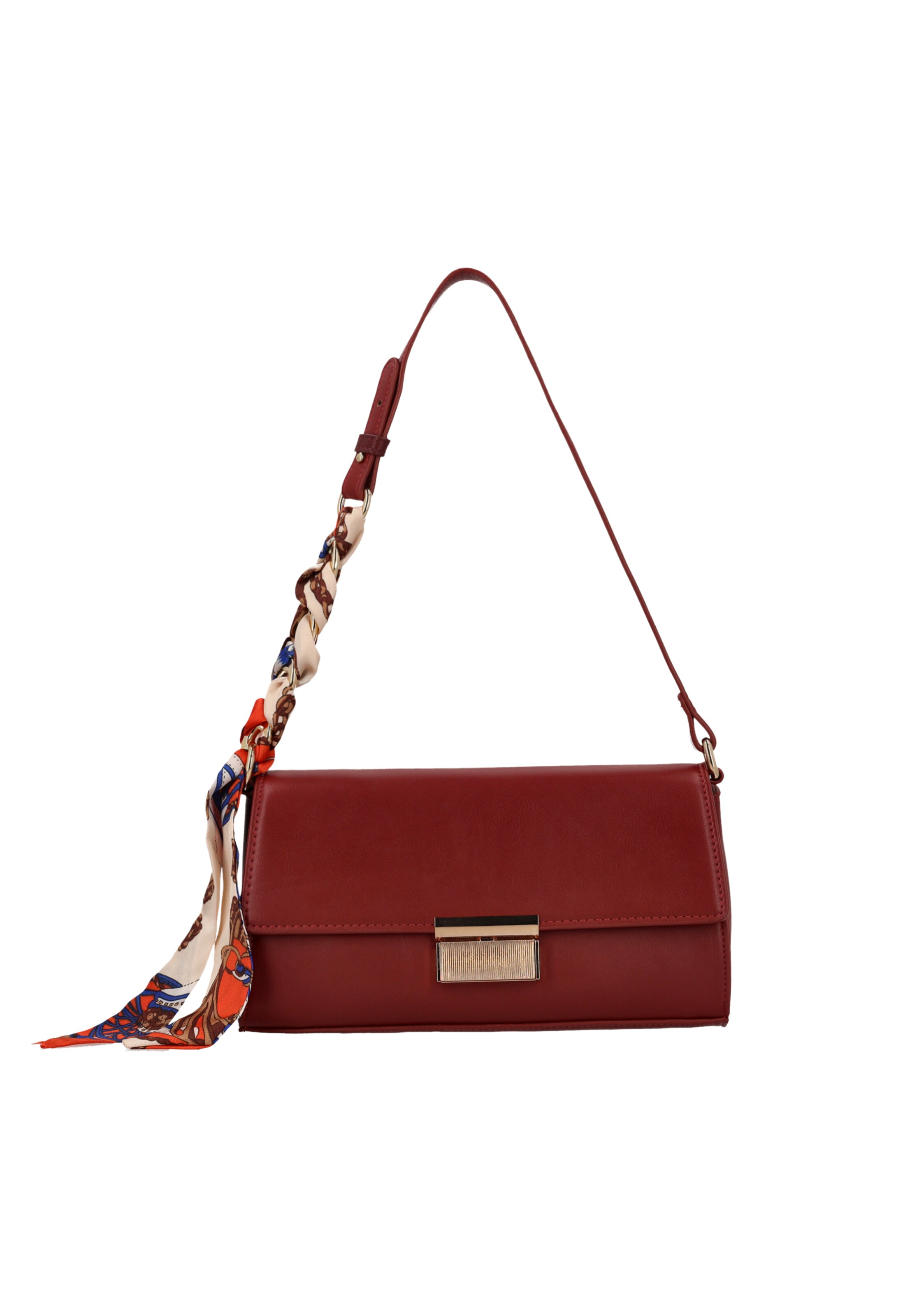 Usha - Bolso de hombro en rojo: frente