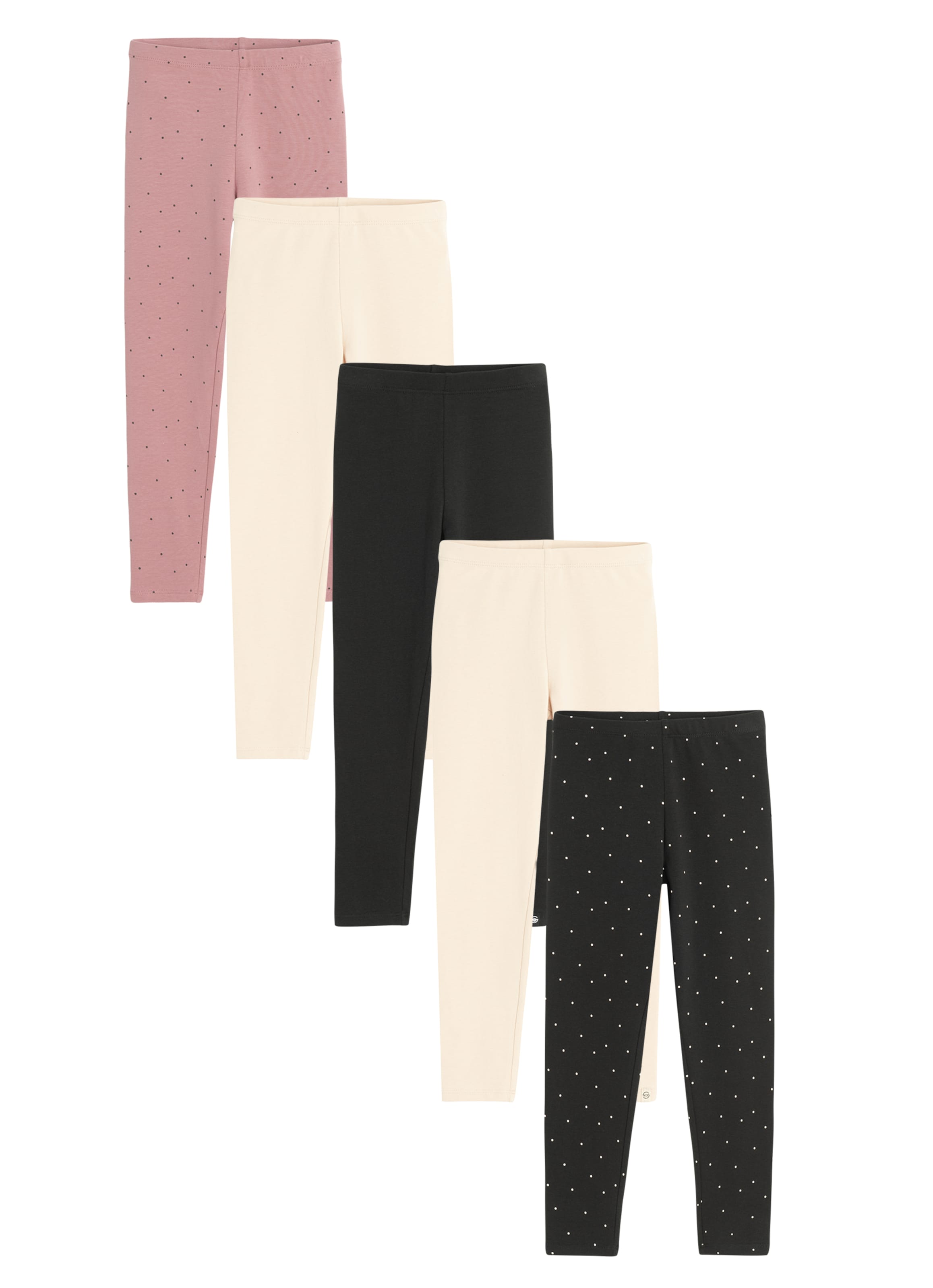 Cool Club Skinny Leggings in Beige: front
