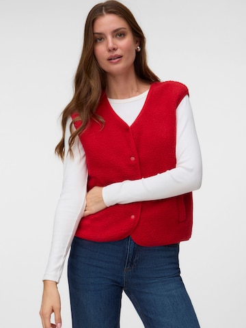 Gilet 'VMJosefine' di VERO MODA in rosso: frontale
