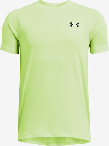 UNDER ARMOUR Performance shirt 'UA Tech 2.0 SS' in Green: front