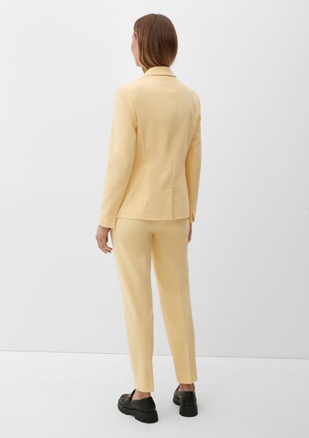 Blazer s.Oliver BLACK LABEL en jaune