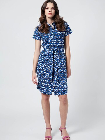 4funkyflavours Shirt Dress 'Could Heaven Ever Be Like This' in Blue