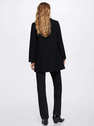 MANGO Between-Seasons Coat 'Sandy' in Black