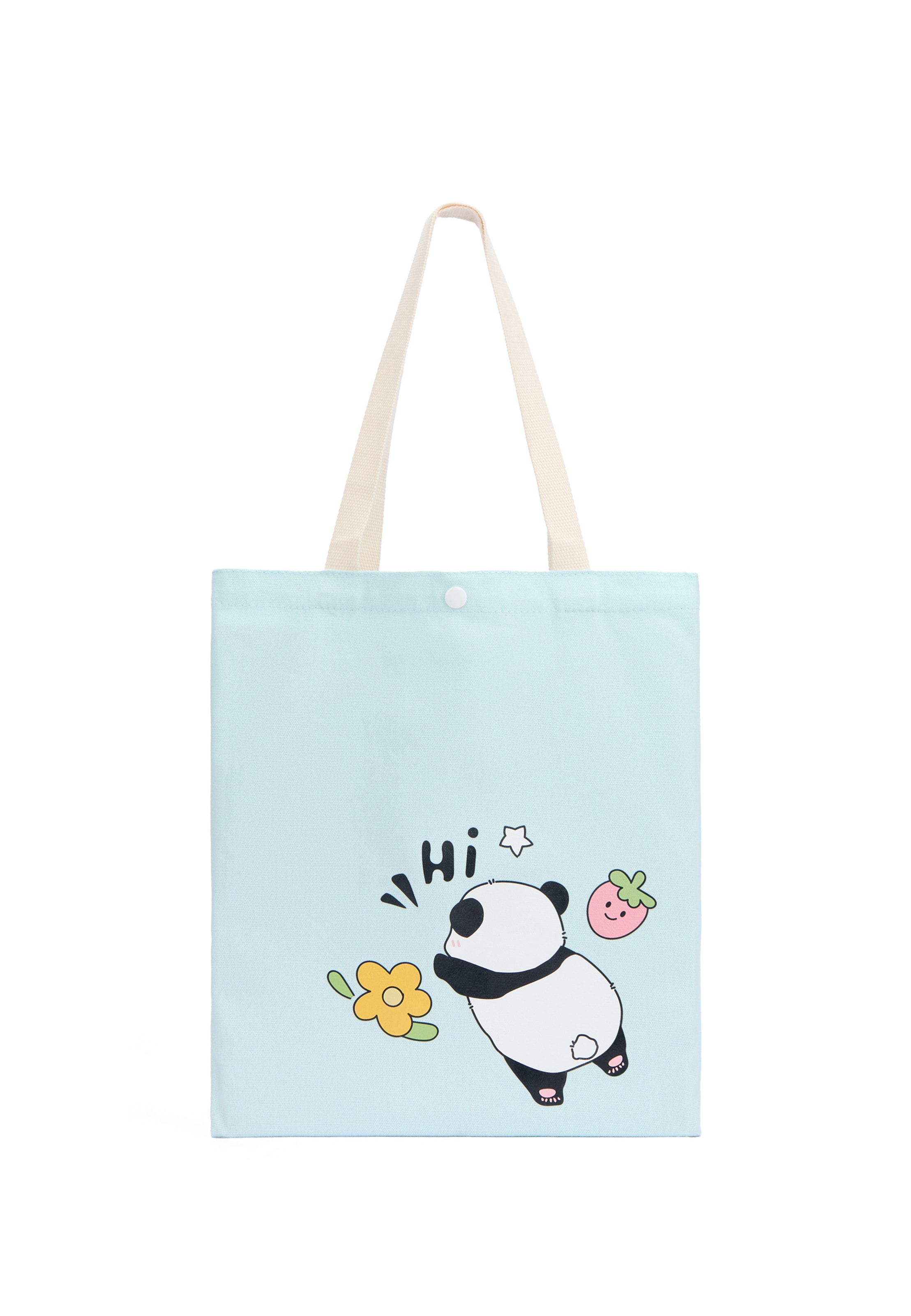 MYMO - Shopper 'Pop' em azul: frente