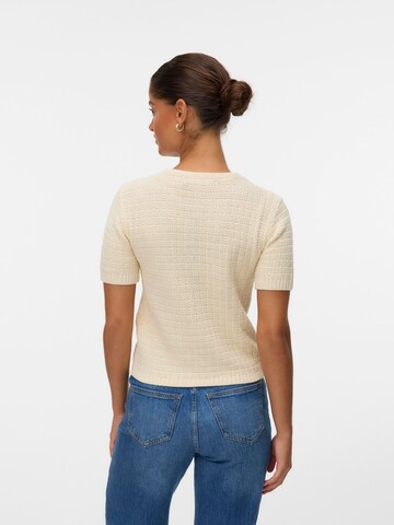 VERO MODA Knit cardigan 'VMHarva' in Beige
