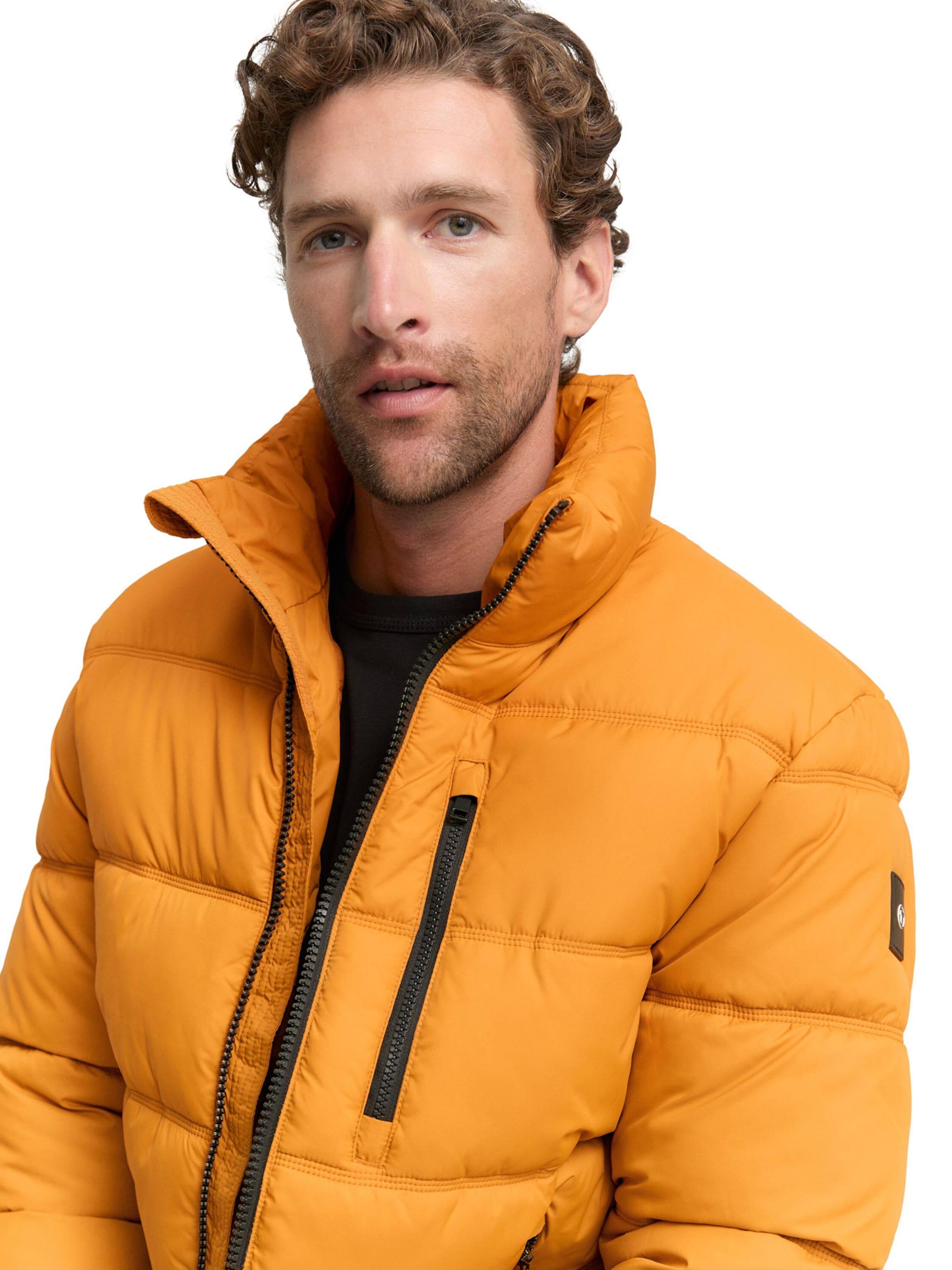 TOM TAILOR Zimná bunda - Oranžová