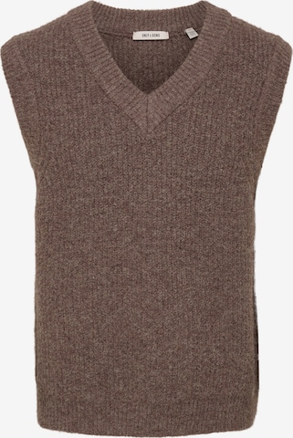 Only & Sons Weste 'TROY ' in Braun: Vorderseite