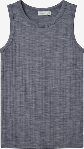 NAME IT - Camiseta térmica en gris: frente