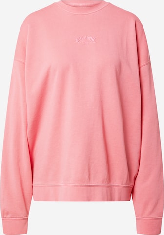 BILLABONG Sweatshirt 'Ride In' i rosa: framsida