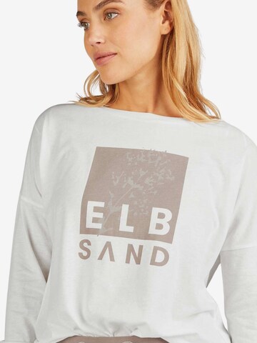 Maglietta 'Irpa' di Elbsand in bianco