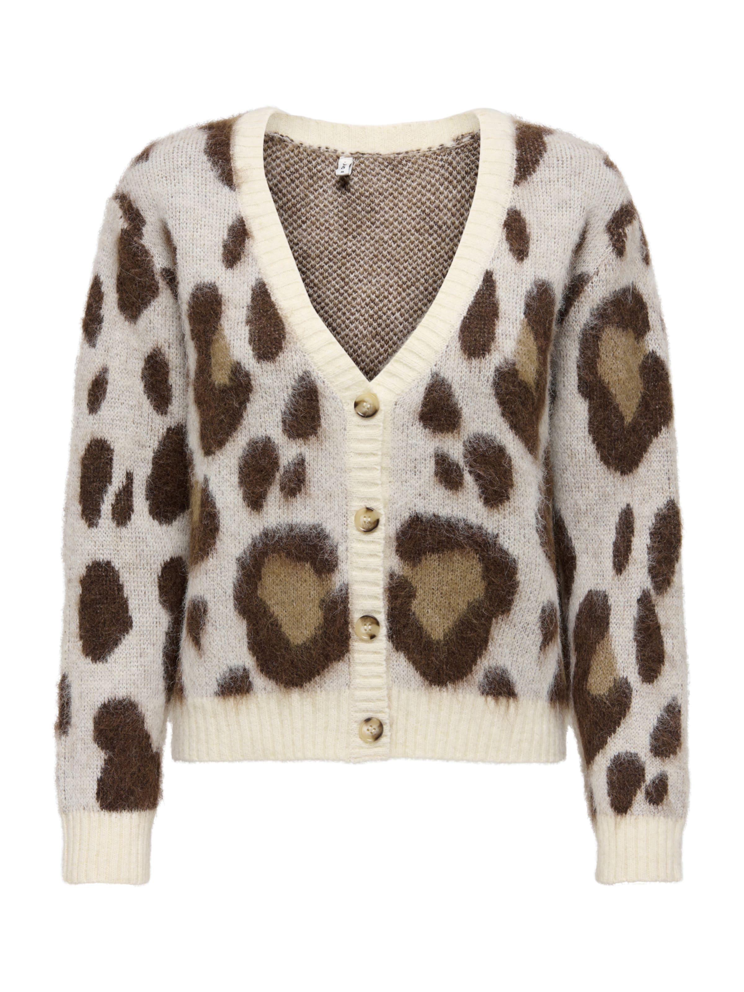 ONLY Knit Cardigan 'ONLEdelie' in Beige: front