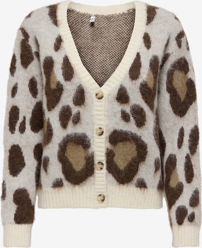 Kardiganas 'ONLEdelie' iš ONLY, spalva – kremo / kupranugario / tamsiai ruda, Prekių apžvalga