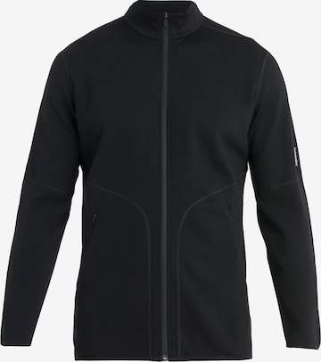 ICEBREAKER Sweatjacke in Schwarz: predná strana