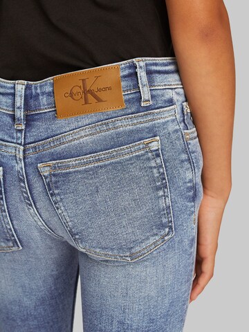 Calvin Klein Jeans Flared Jeans 'ESS' in Blue