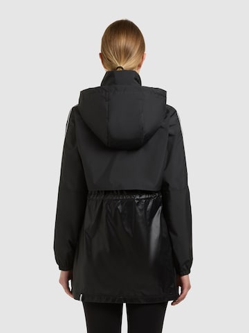 khujo Raincoat 'IZZA' in Black