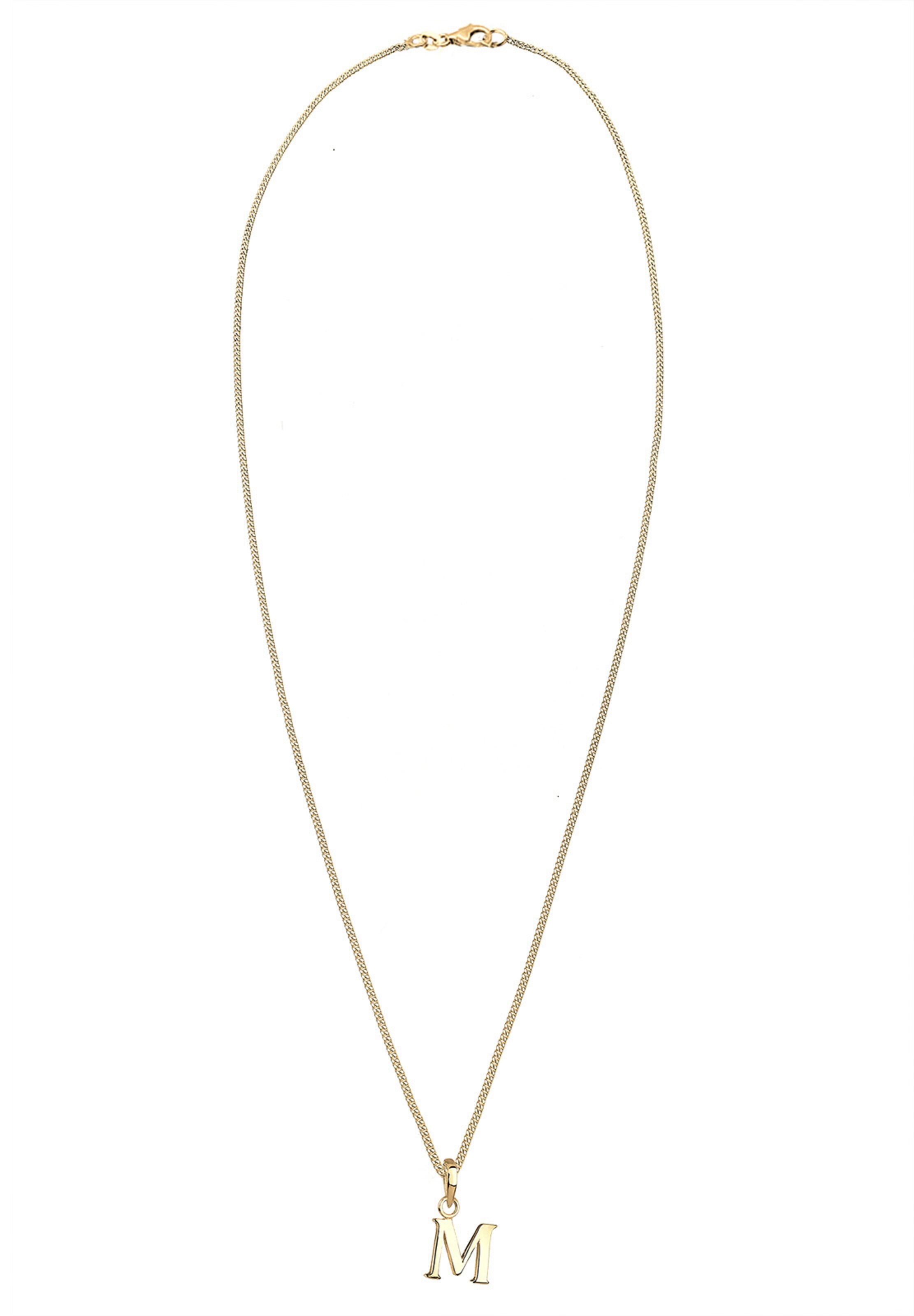 Chaîne ELLI en or : devant