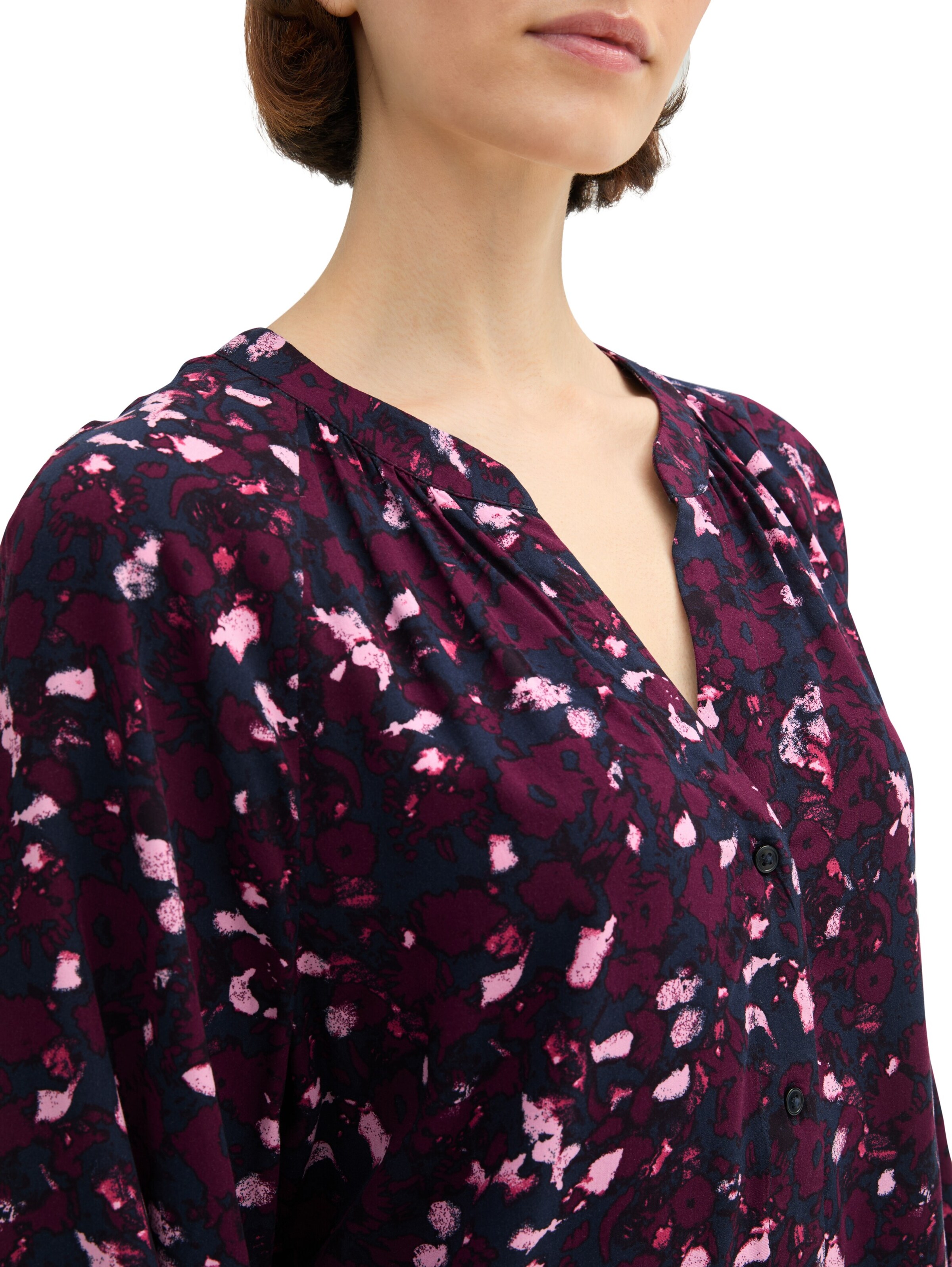 TOM TAILOR Bluse in Lila