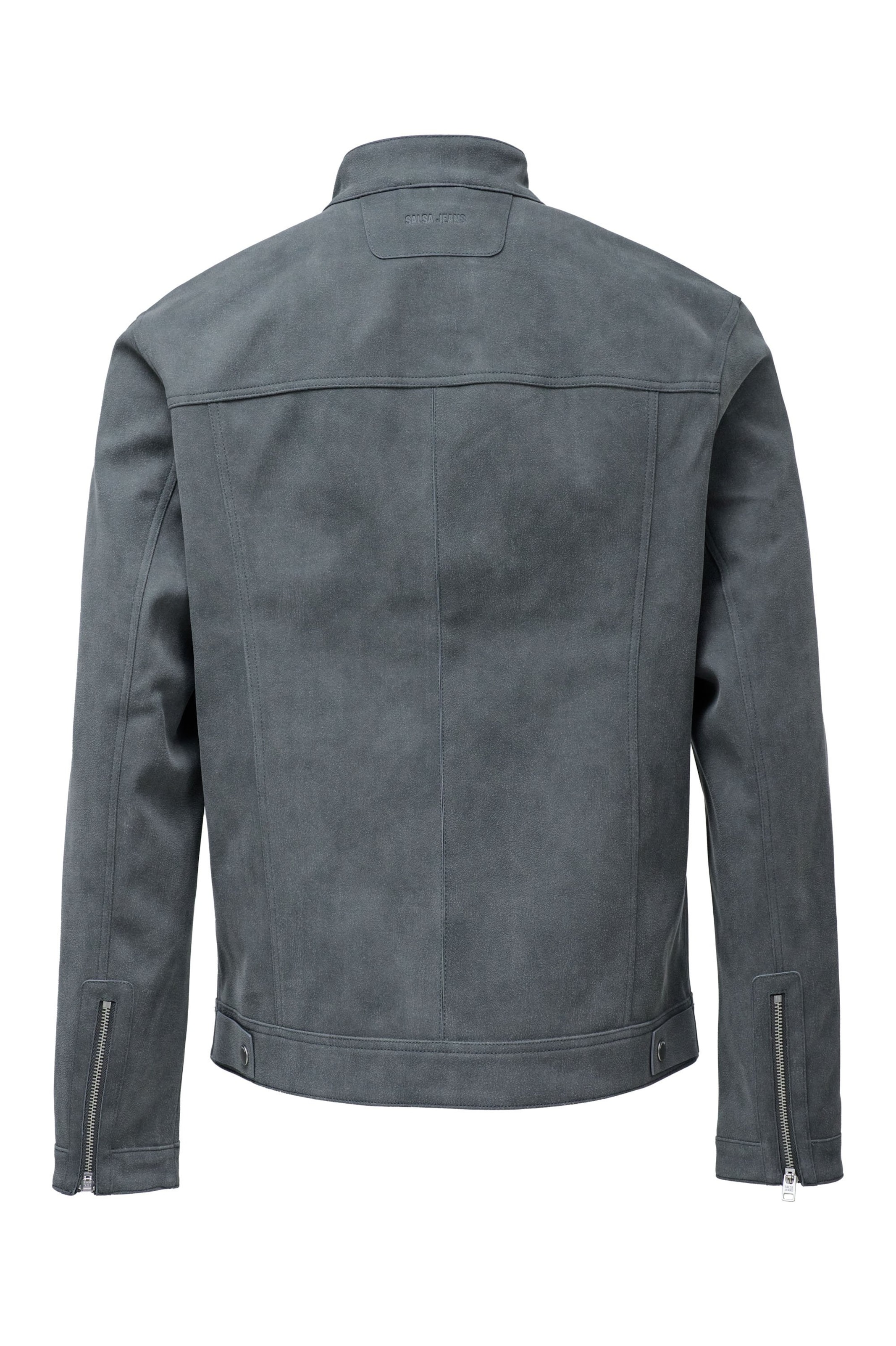 Salsa Jeans Tussenjas in Grijs