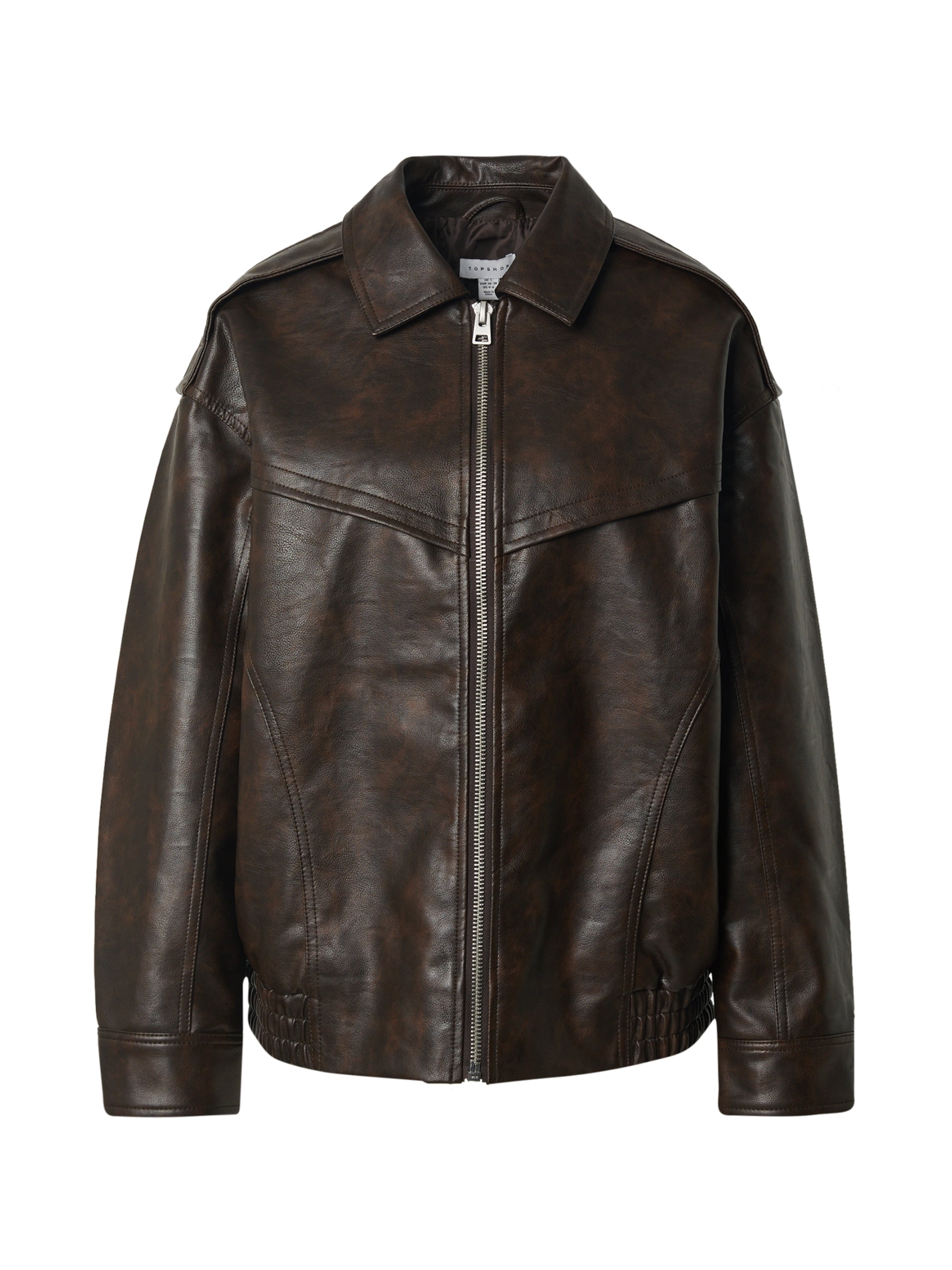 TOPSHOP Starpsezonu jaka 'TSANNA', krāsa - tumši brūns, Preces skats