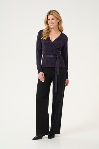 Kaffe Strickjacke 'Ankra' in Schwarz