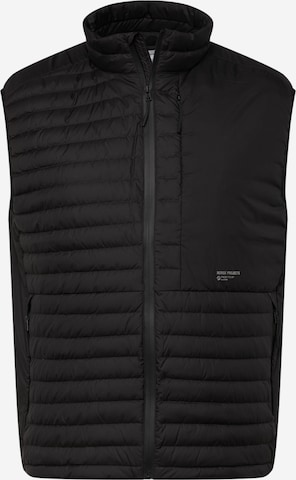 Gilet 'Birkholm' di NORSE PROJECTS in nero: frontale