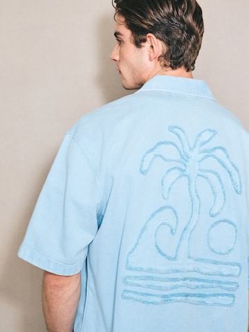Coupe regular Chemise 'Edit' Next en bleu