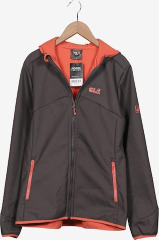 JACK WOLFSKIN Jacke L in Grau: Vorderseite