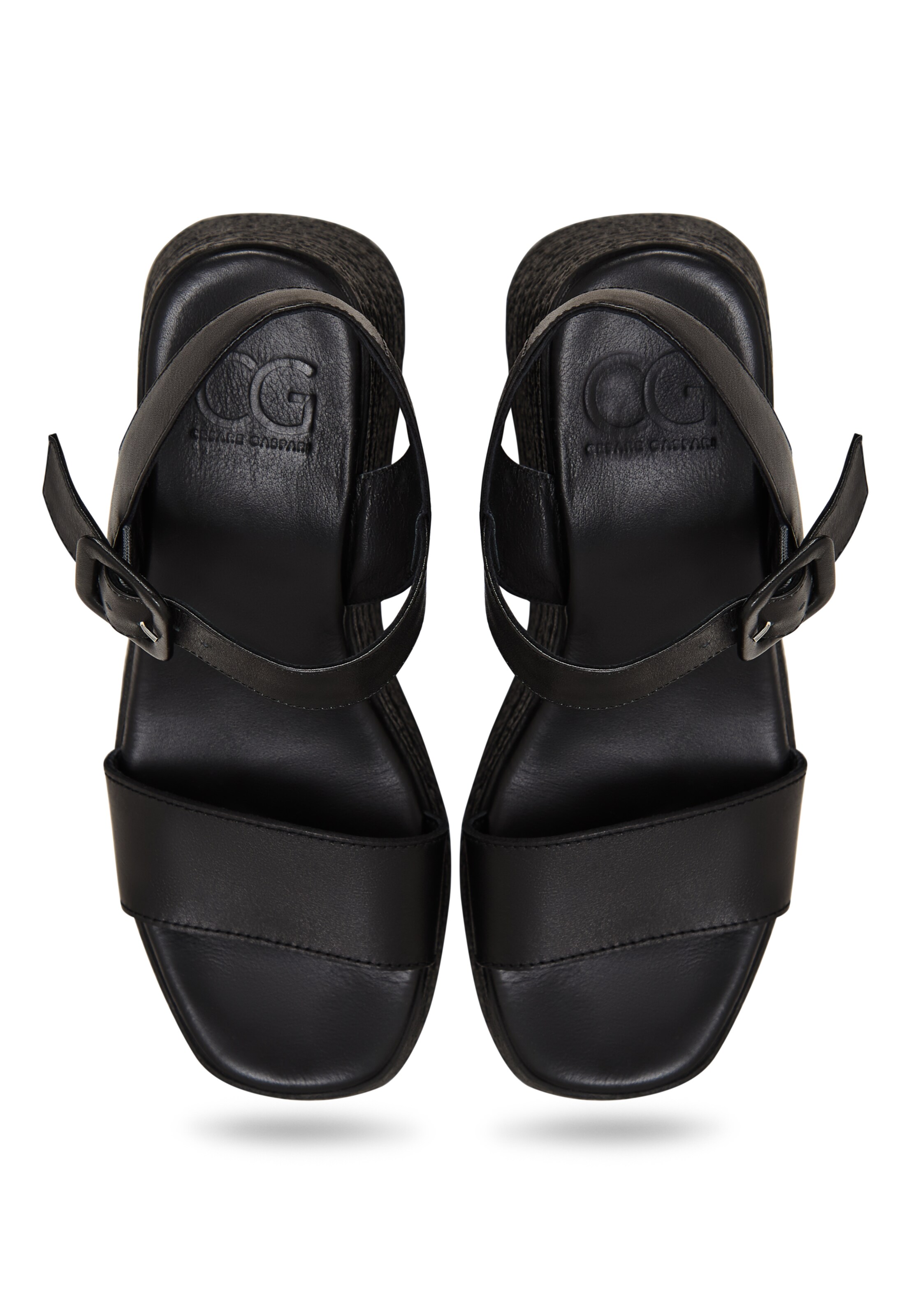 CESARE GASPARI Sandals in Black