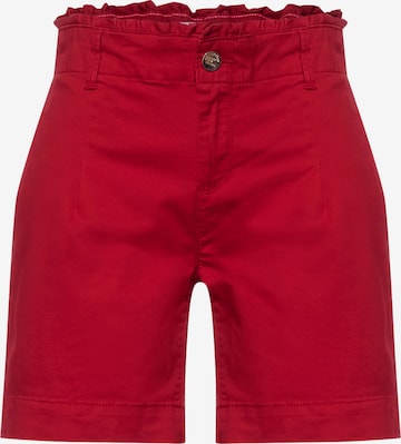 Loosefit Pantaloni di STREET ONE in rosso: frontale