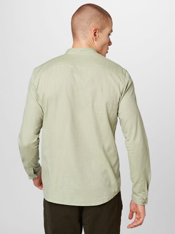 TOM TAILOR DENIM Regular fit Button Up Shirt in Green